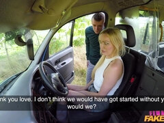 First Taxi Creampie For Amber Jayne 1 - Female Fake Taxi