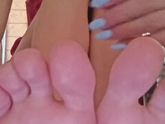 Creaming My Feet