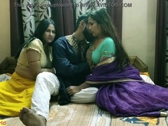 Amazing hot sex..Indian hot bhabhi swaping with Brother! Hindi hot family sex