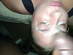 Point of view fat wifey massive cum facial cumshot compilation from bbc (assfucking queen sophia f)