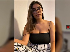 YasmineCarrera tuga shows off her big tits and areolas
