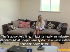 Fake Agent UK (FakeHub): Young Blonde Babe Gives Up On Her Modeling Dreams To Suck Cock