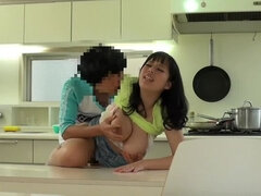 Horny Japanese girl in Incredible Big Nipples, MILF JAV scene