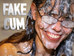 Hilarious Cum Blasting Fake Homemade Cum