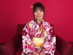 Seductive Chiharu performing in amazing creampie porn video