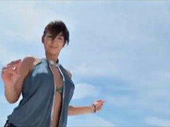 japanese big boobs rare video ep.2 : sweet japanese girl dancing on the beach (non-nude)