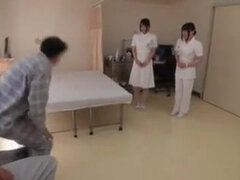 Alluring Japanese Nurses Takes Care Pacients Lovemaking Needs