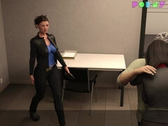 Project Hot Wife - Police Station Flashing Part 34