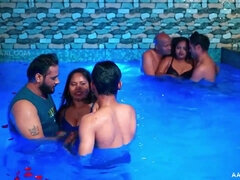 Real orgy parties in free collection of clips