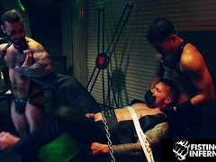 Sub Whore Derek Cage Deliciously Dom'd By Hunks & Cream