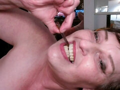 V 685 Wicked Giantess Shrinks Trick or Treaters Vore and Tongue/teeth Video