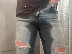 Compilation 8 Videos of My Wetting Jeans