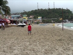 Dollar Super-Naughty Displays Milky Beach Puerto Galera Philippines