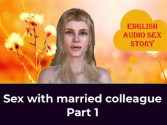 60 Years Old Man Fucking His Indian Married Colleague Part 1 - English Audio Sex Story