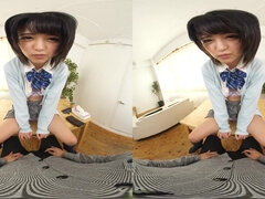 Mit Su Ki Na Gi Sa - Asian japanese schoolgirl in pov vr hardcore