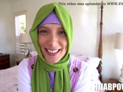 Hijab babe Izzy Lush Breaking The Rules