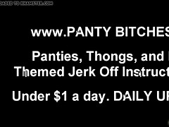 i love getting to tease you in panties joi
