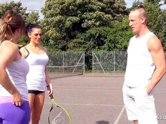 Hot Mom Jess Tricked to Fuck by Son's Best Friend After Tennis Match