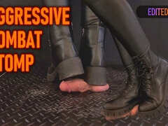 Aggressive Combat Boots CBT Bootjob