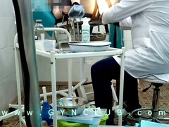 Climax on gynecology stool