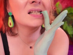 ASMR Fetish Video - Nurse and Doctor Glove Sounds Arya Grander