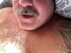 Retired Coach Has a Very Thick Cock Pissing All Over with a Fat Ass on a Coach Bear