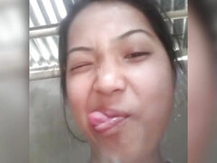 Assamese College Girl Showing Her Boyfriend