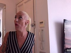 Limber floppy jugs mature Yelena Vera pickup and fuck at street audition