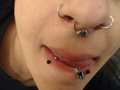6 Piercings Time to Play Closeup
