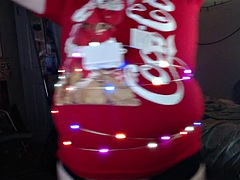 Christmas Themed Belly Inflation