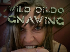 Wild Dildo Biting Gnawing