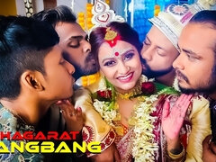 Gangbang Suhagarat - Besi Indian Wife Very 1st Suhagarat with Four Husband ( Full Movie )