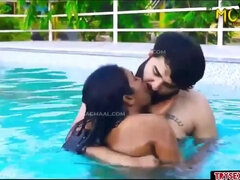 Indian Couple In Swimming Pool Love Making