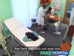 FakeHospital Horny sexy slim patient wants doctors cock after catching him