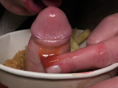 I love foreskin play and limp dick... but I love too eat cum... enjoy to my dinner