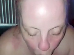 Facial for resaboo bbc sucking cock swallowing cum slut