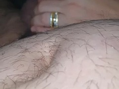 Step mom perfect handjob in the hotel room