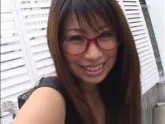 Dazzling Japanese bitch in real hard fuck video