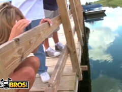 Tessa Taylor, the young blonde cutie, gets picked up in Everglades by Banbroos and Busted!