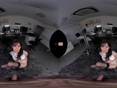 Japanese gorgeous bimbo VR amazing porn