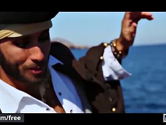 Men.com - Pirate twink Johnny Rapid and Diego Sans in porn parody