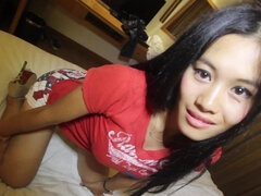 Asiatisch, Grosser schwanz, Spermaladung, Schwanz, Hd, Zierlich, Pov, Titten