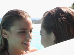 Dani Daniels and Ryan Ryans hot lesbian action