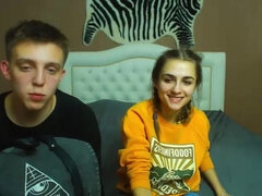 Strange Webcam Couple