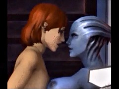 Mass effect meets blue is the only color