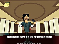 Gameplay Total Drama Harem - Part 7 - Sexy Maid And The Handjob By LoveSkySan