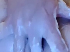 A good messy hand job with a little anal play DMVToyLover