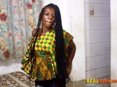Nigerian Auntie Didn't Expect Such A Fat Cock! - Homemade
