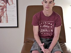 Twink patient anal fucked by doctors horny cock