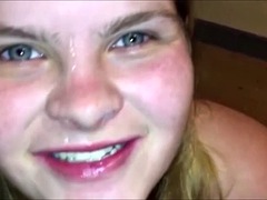 Wife Facial Compilation - Taking Massive Loads Of Cum On The Face